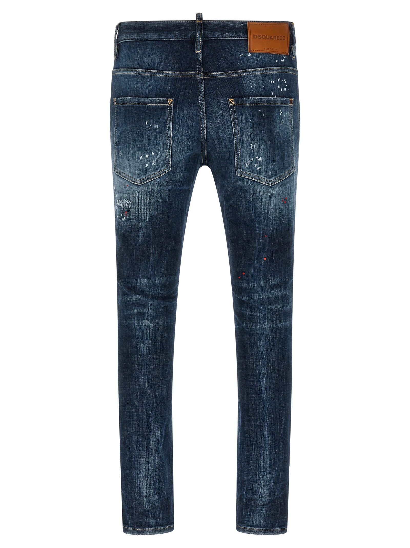 Dsquared2 Blue Cotton Jeans