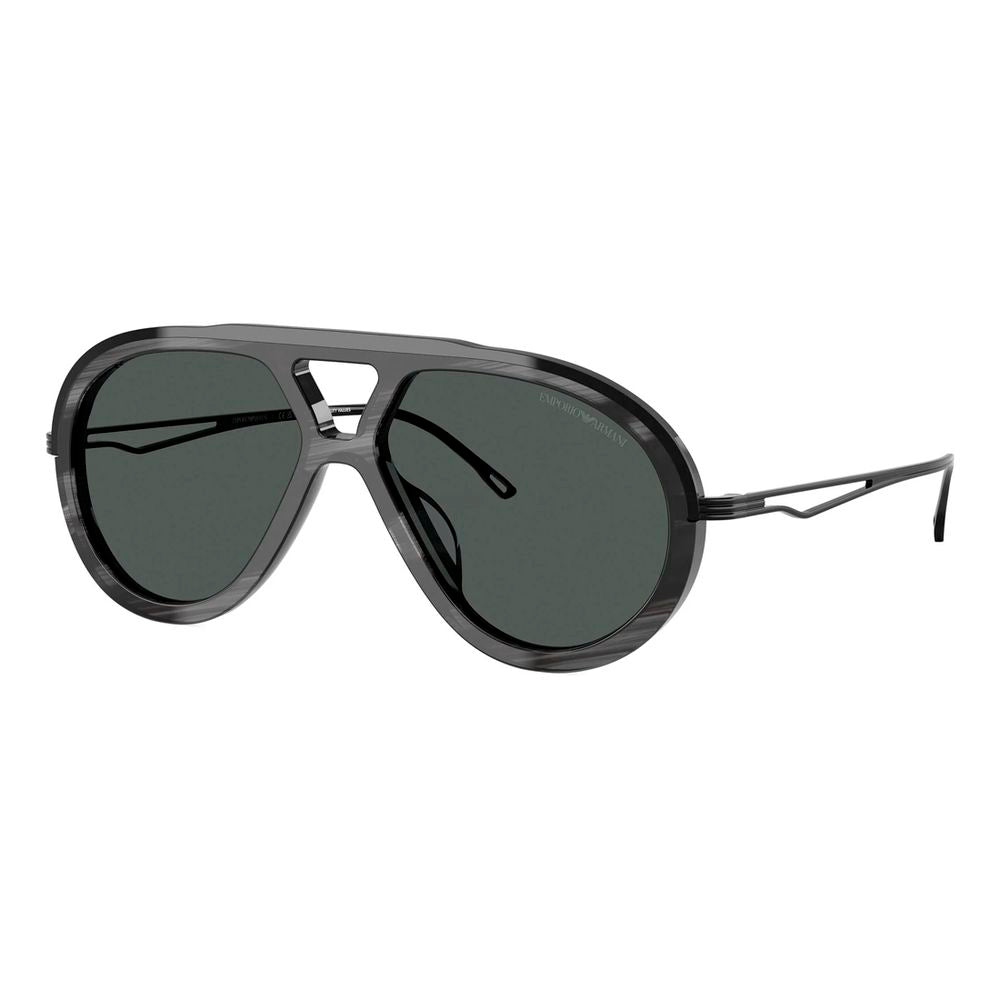 Emporio Armani Grey Acetate Sunglasses