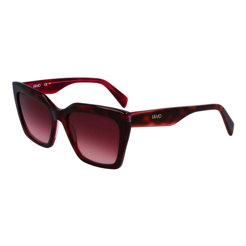 Liu Jo Red and Beige Acetate Sunglasses