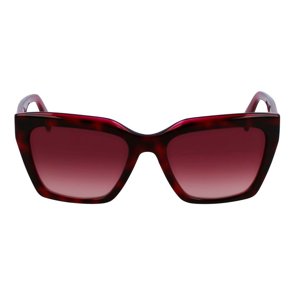 Liu Jo Red and Beige Acetate Sunglasses