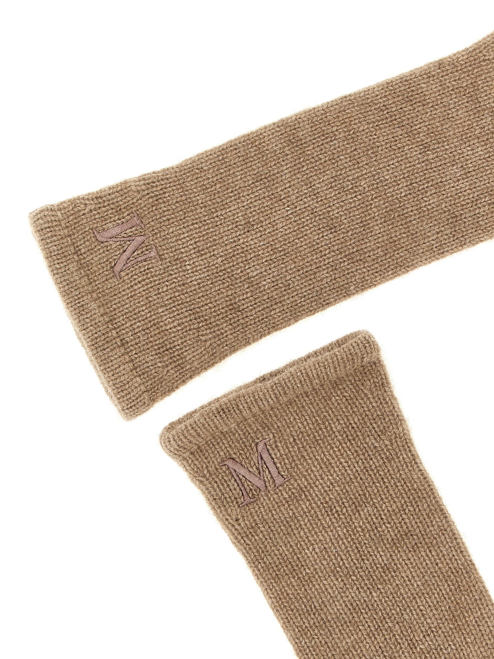 Beige Cashmere Gloves