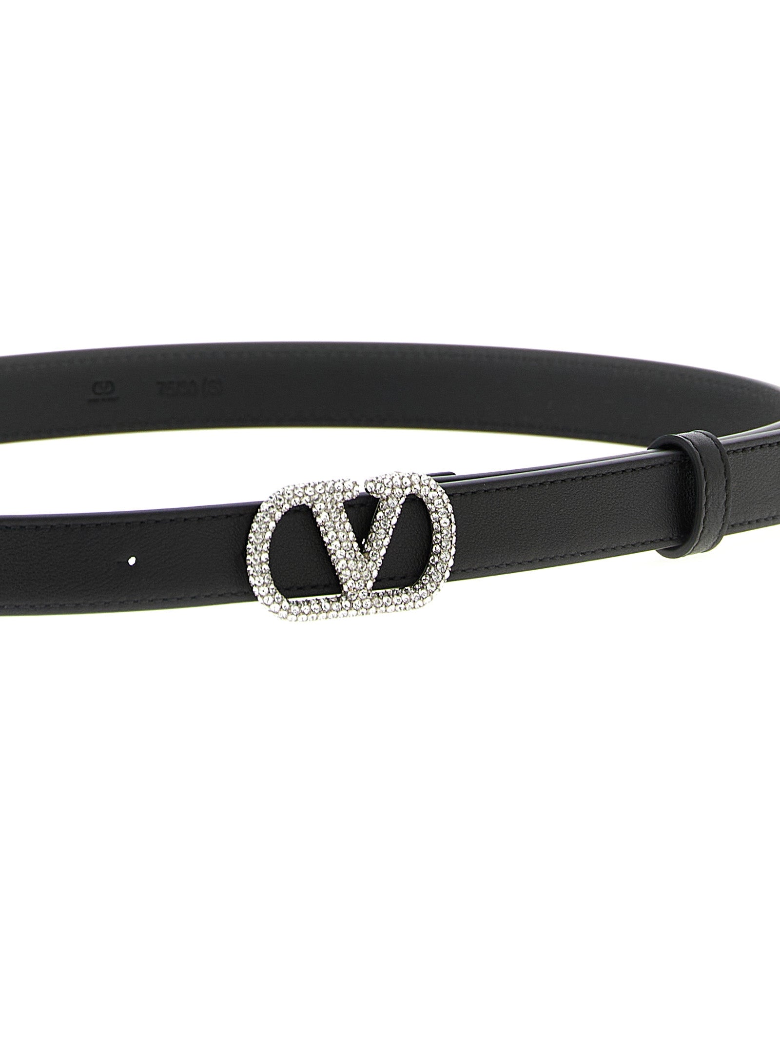 Black Calfskin Regular Belt