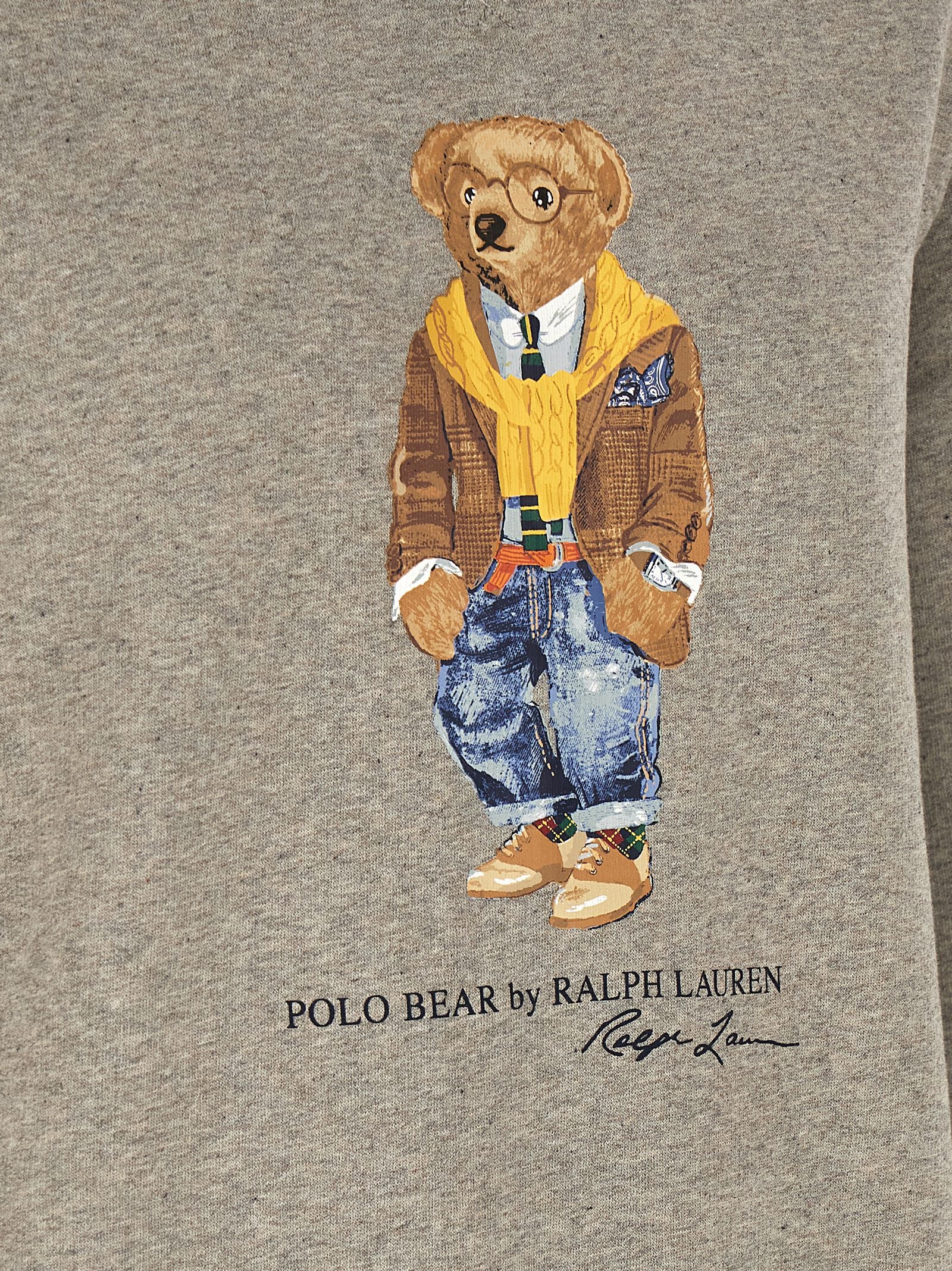 Polo Ralph Lauren Grey Cotton Sweatshirt