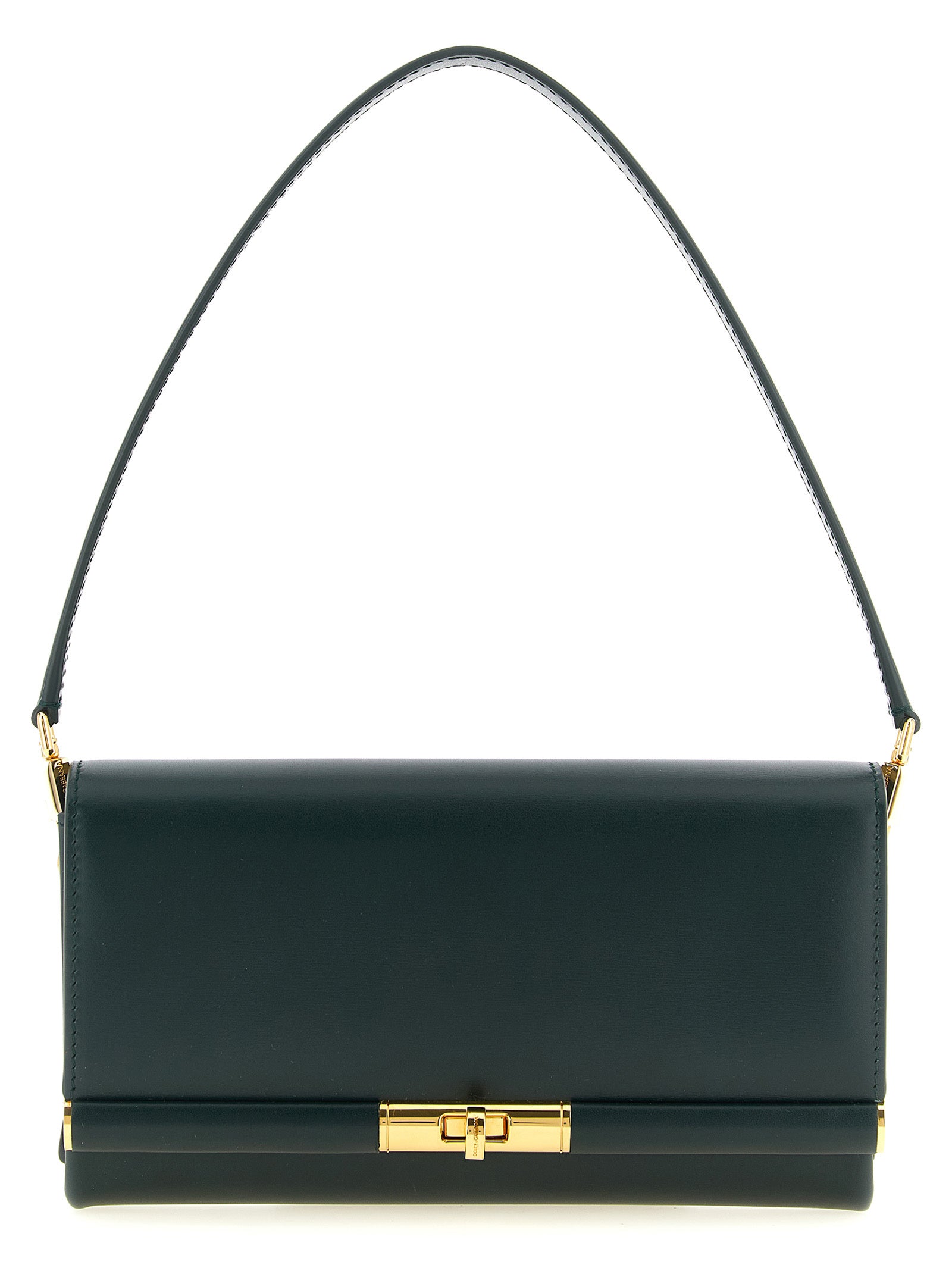 Dolce & Gabbana Two-Tone Calfskin Marlene Shoulder Bag