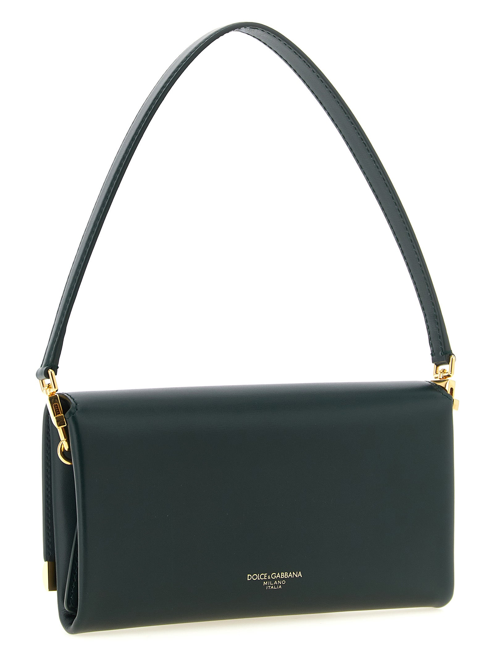 Dolce & Gabbana Two-Tone Calfskin Marlene Shoulder Bag