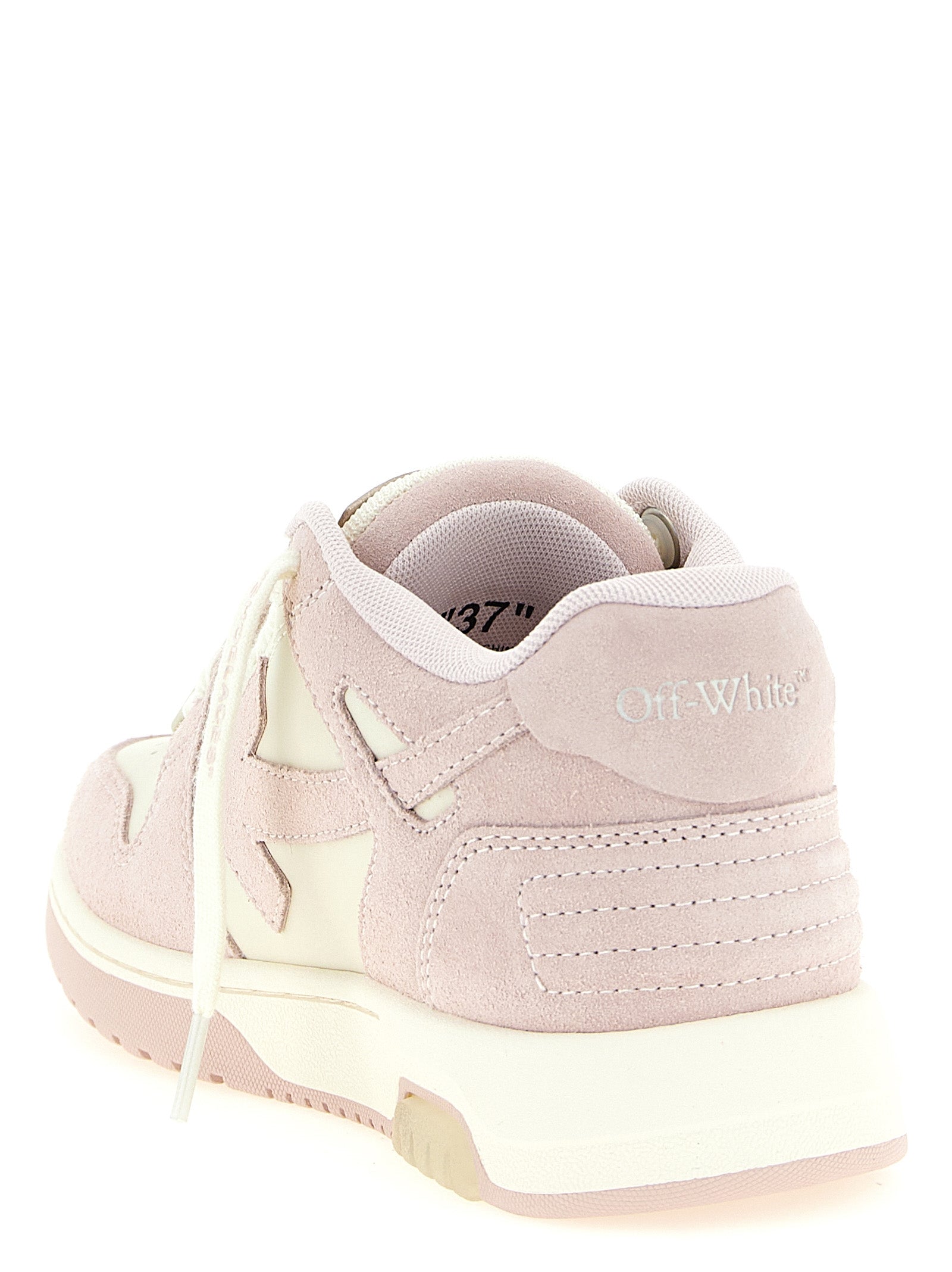 Off-White Multicolor Leather Low Top Sneakers