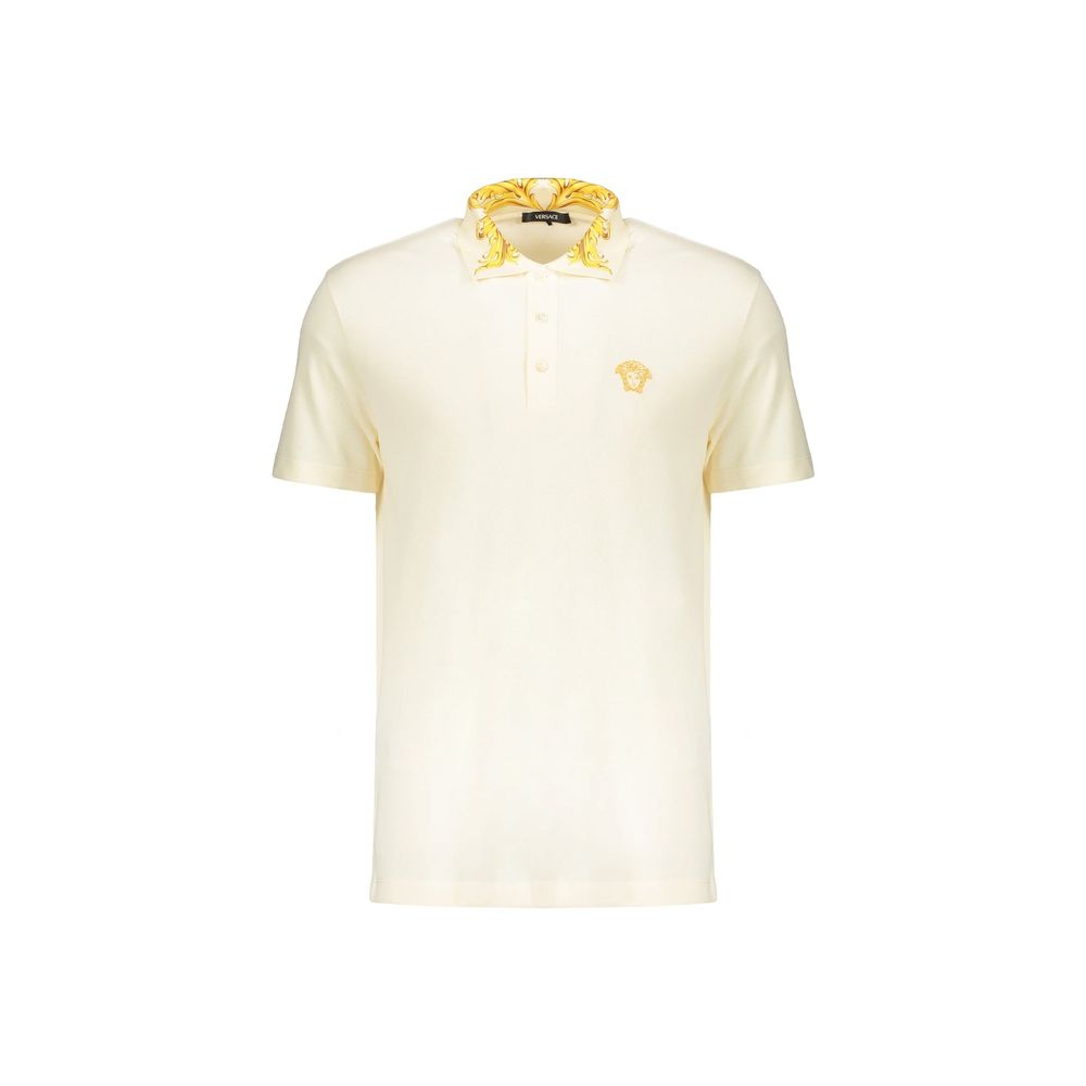 Versace Multicolor Cotton Polo Shirt