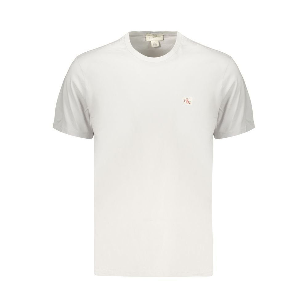 Calvin Klein Gray Cotton T-Shirt