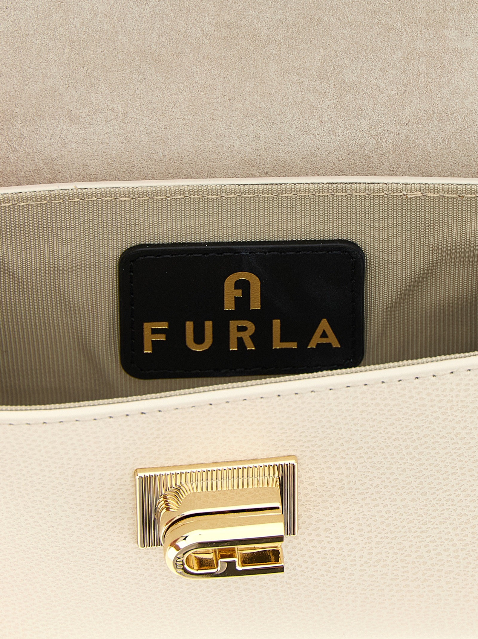 White Leather Crossbody Bag