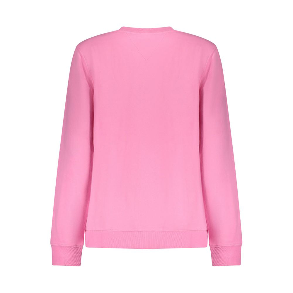 Tommy Hilfiger Pink Cotton Sweatshirt