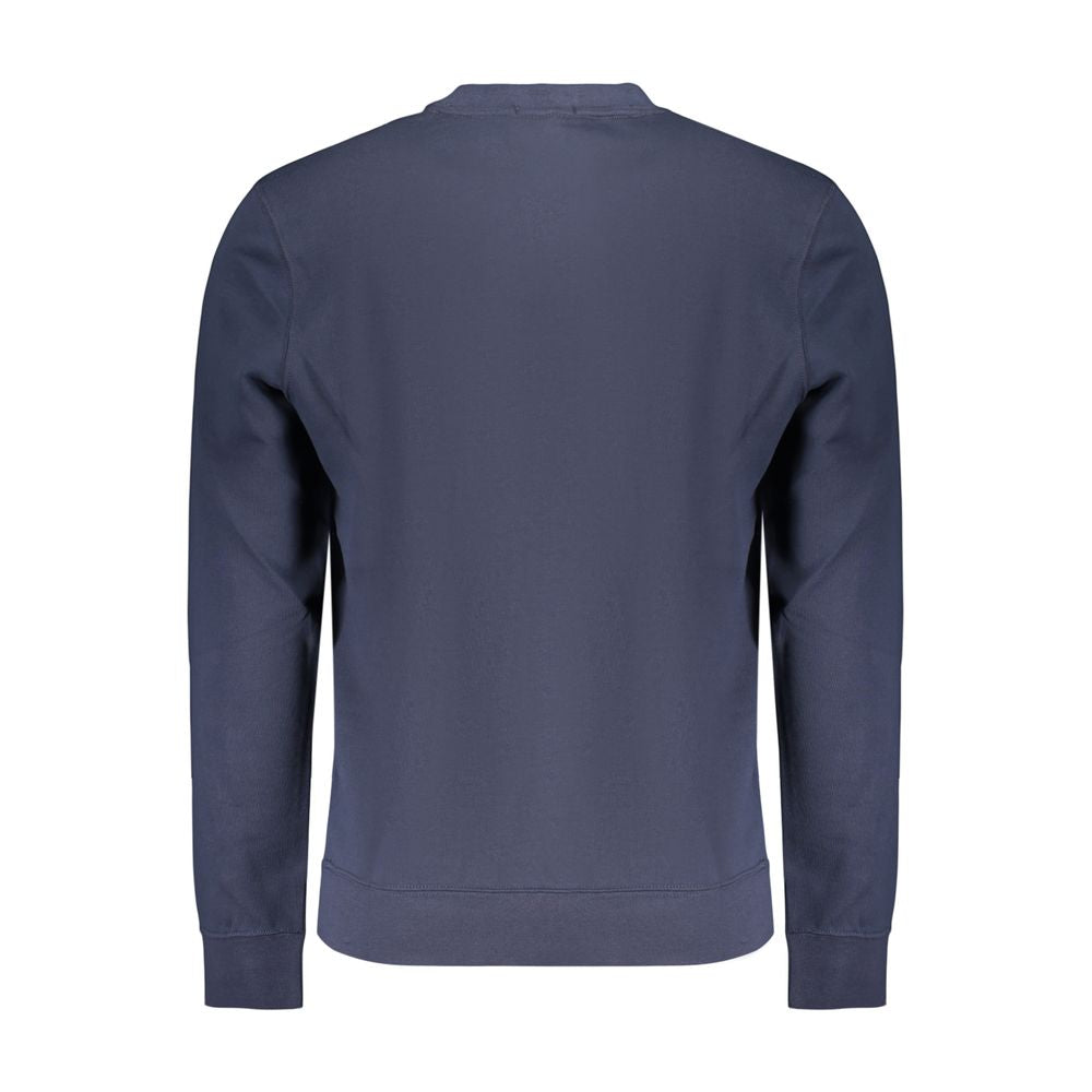 Calvin Klein Blue Cotton Sweatshirt