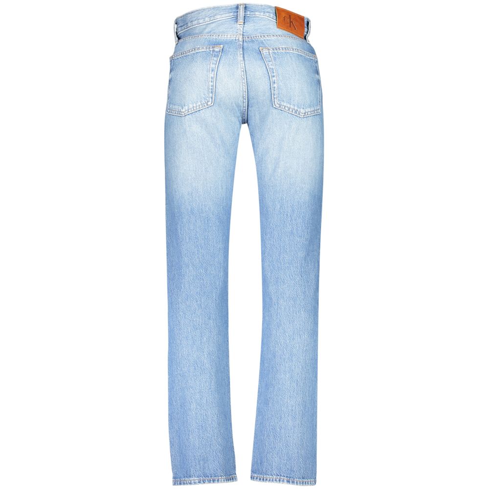 Calvin Klein Light Blue Cotton Jeans