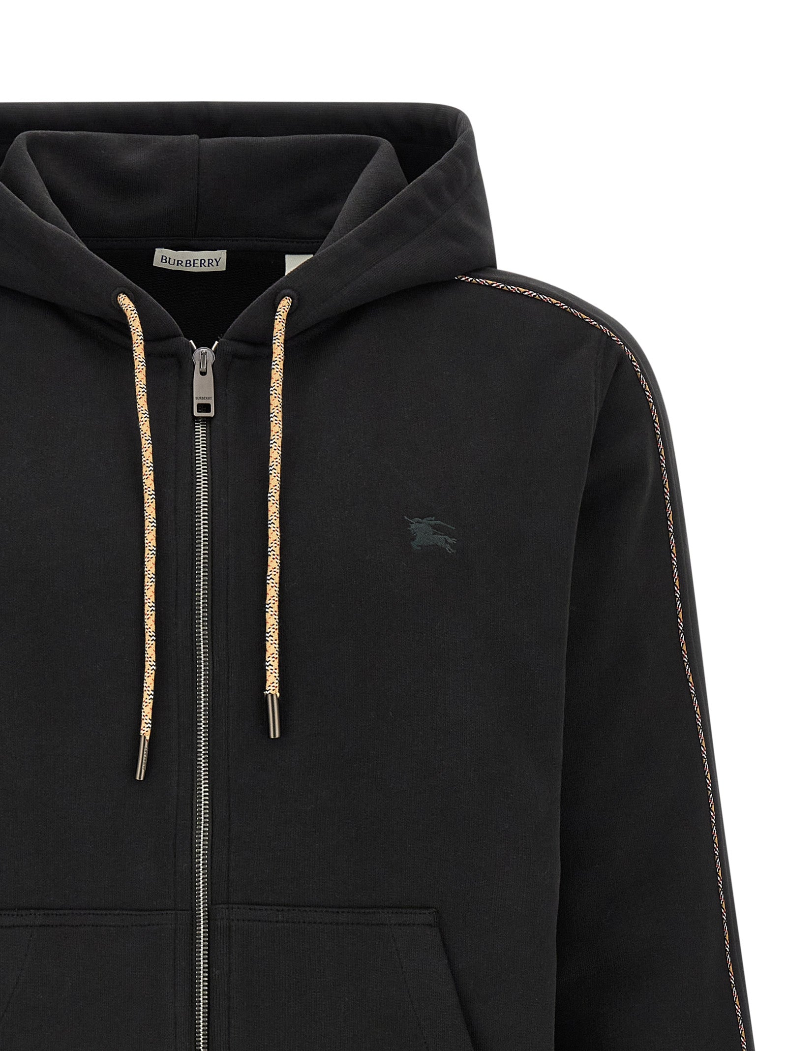 Burberry Black Cotton Sweatshirt