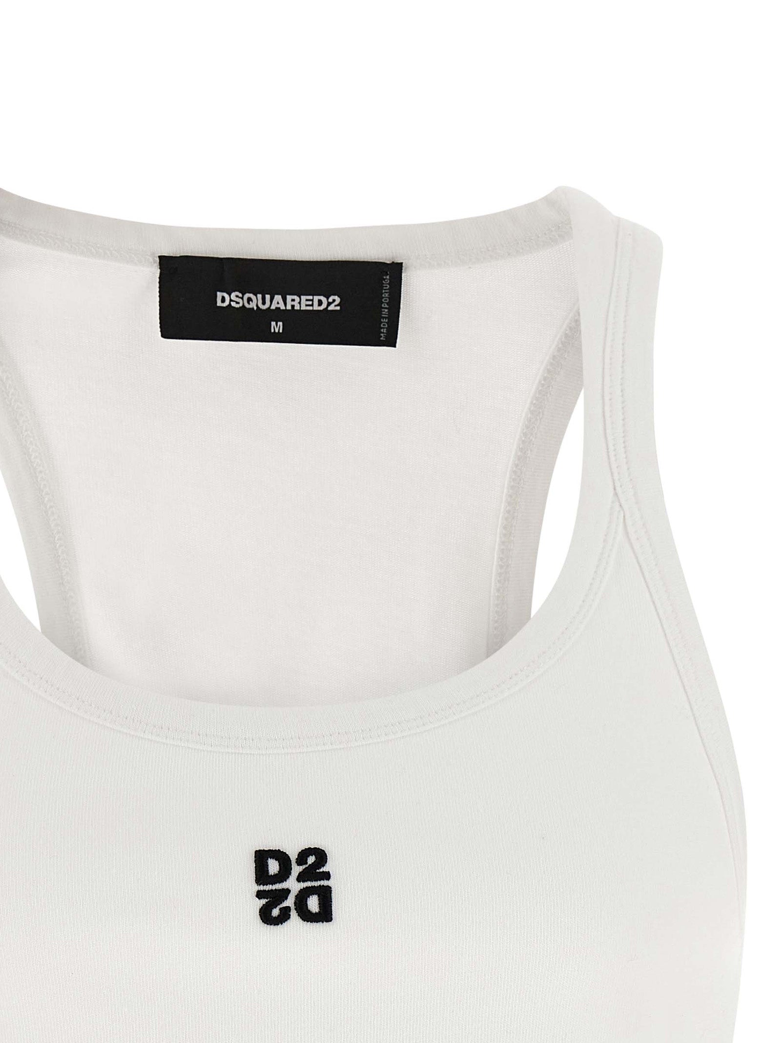 White Cotton Tank Tops