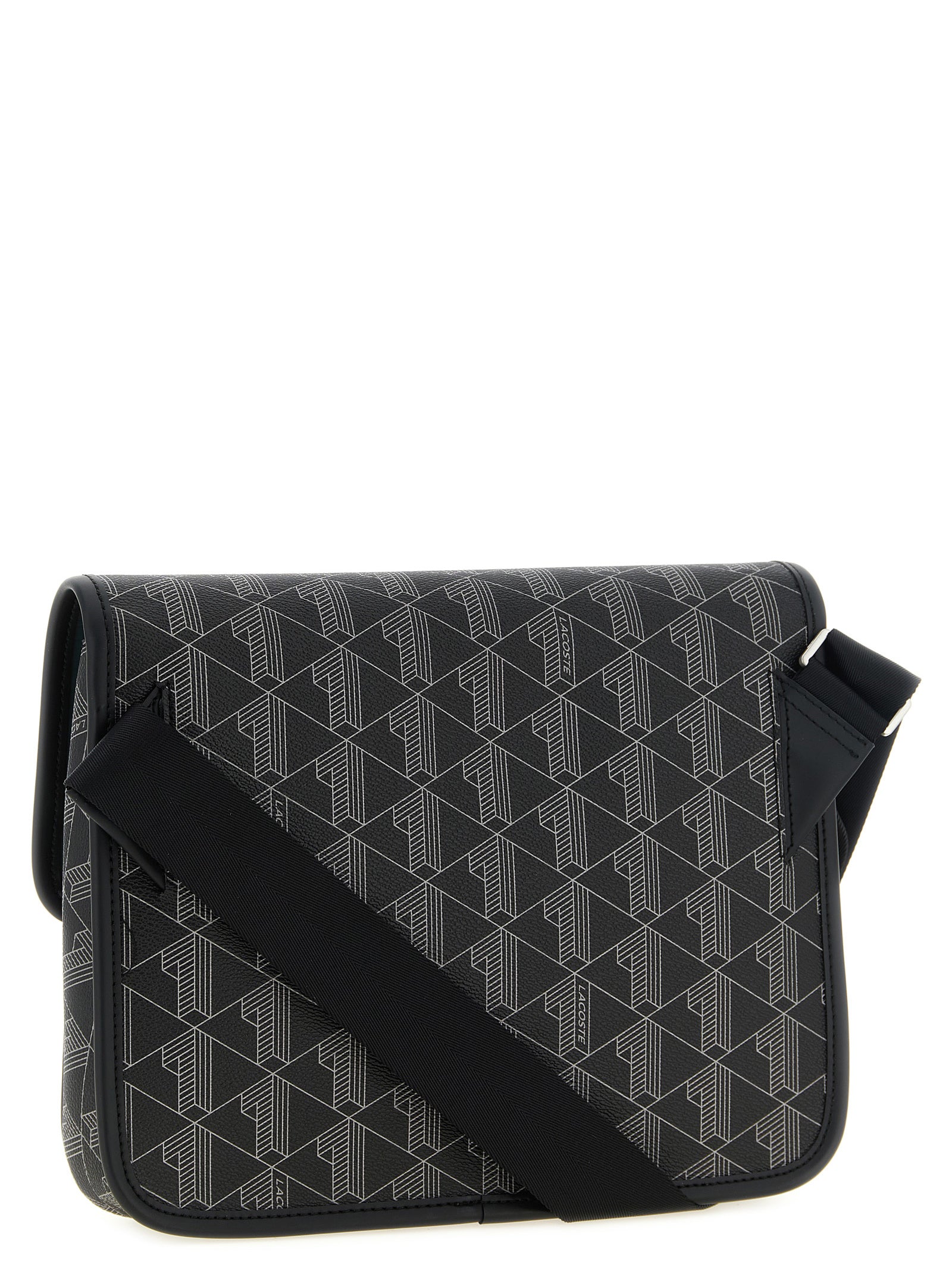 Black Pvc Crossbody Bag
