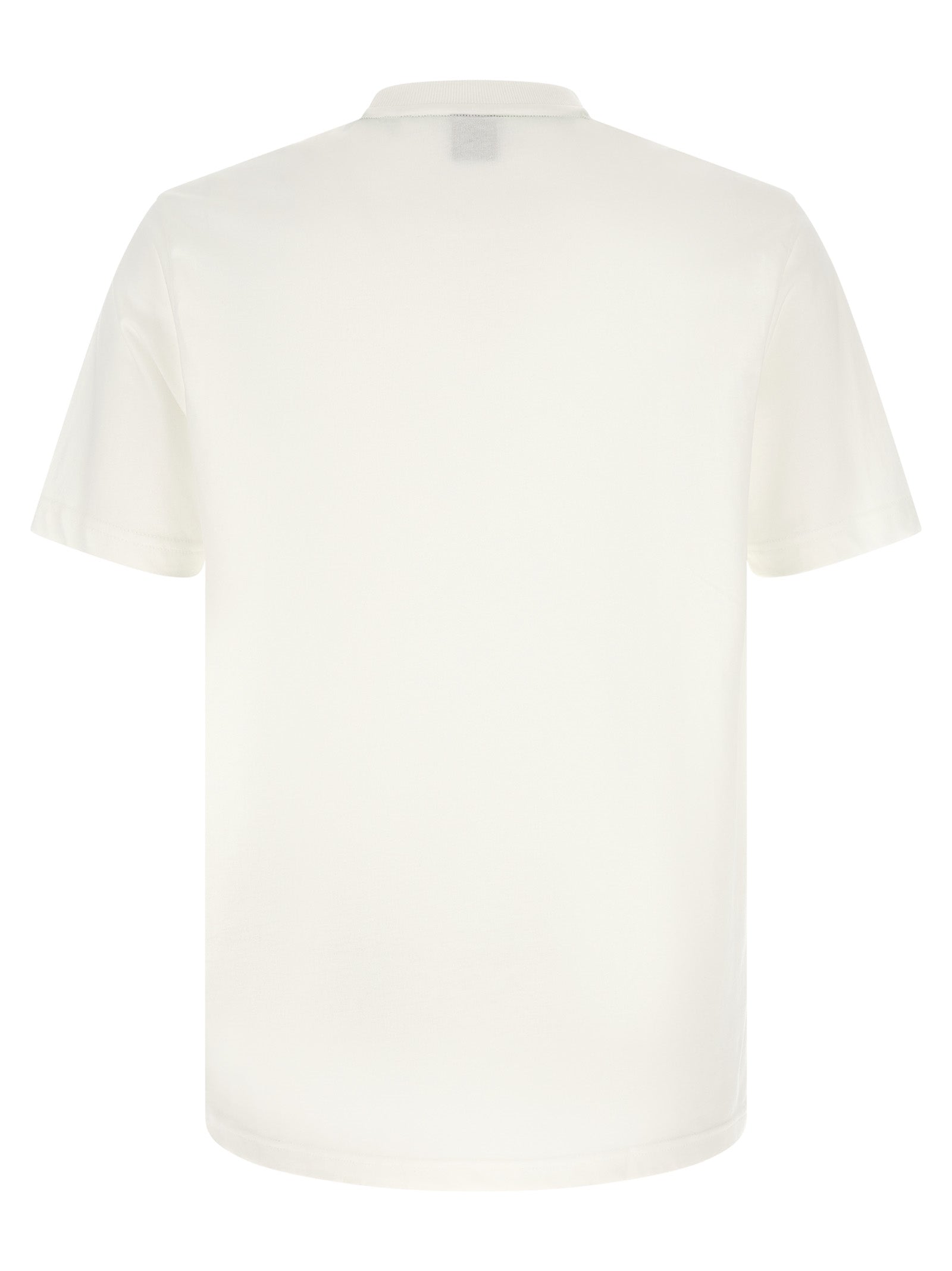 Hugo Boss White Cotton T-Shirt