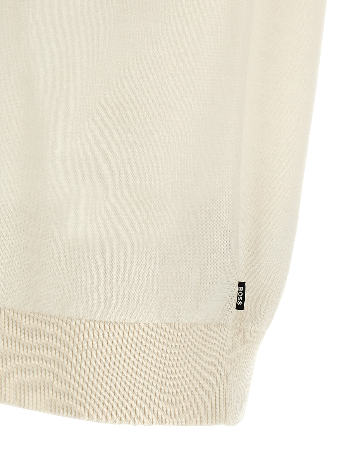 Hugo Boss White Virgin Wool T-Shirt