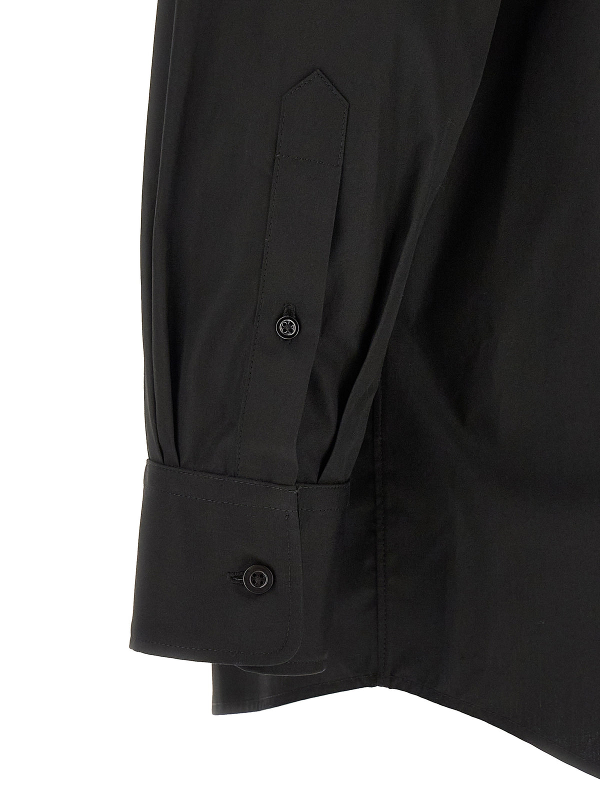 Maison Margiela Black Cotton Blouse