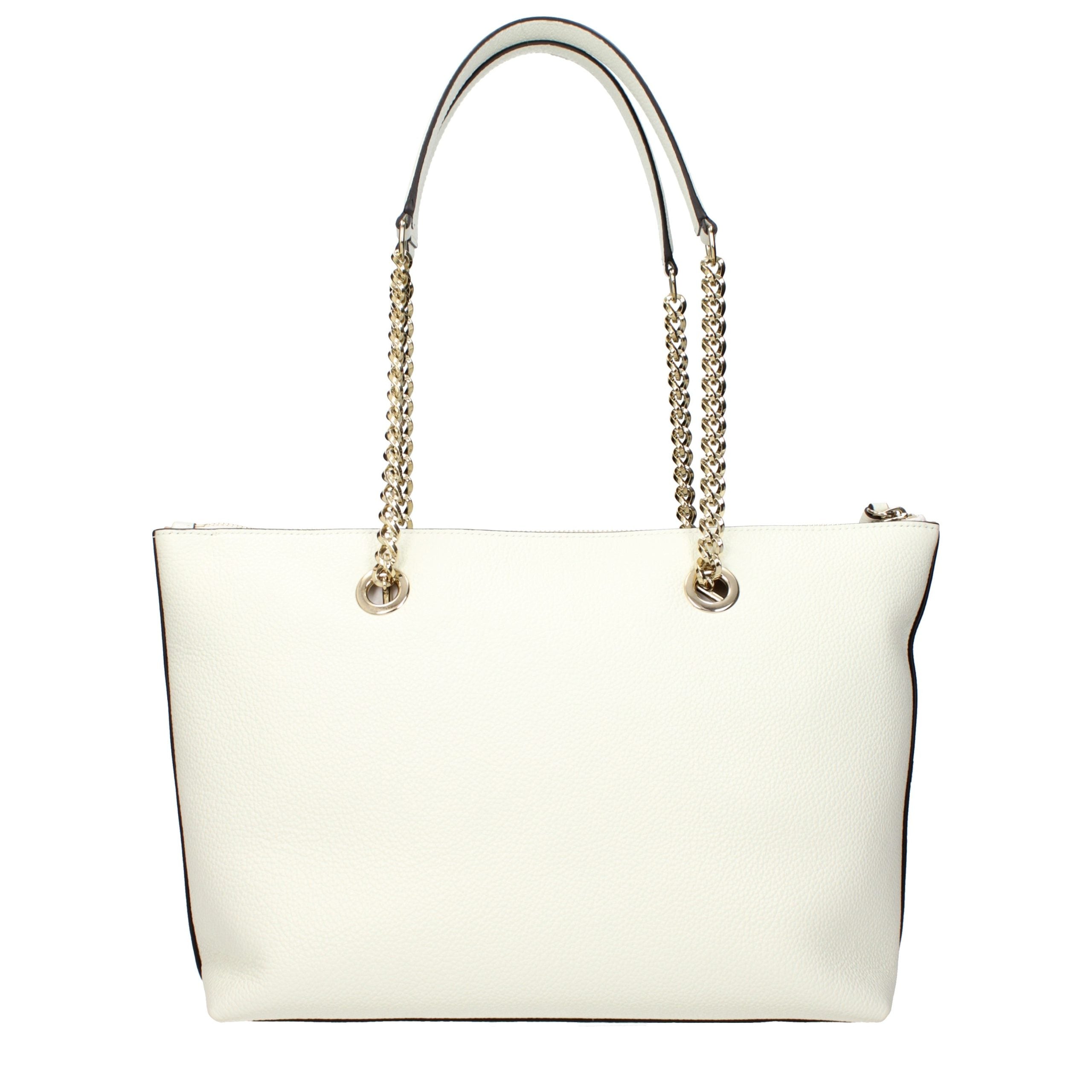 Jimmy Choo White Leather Shoulder Bag