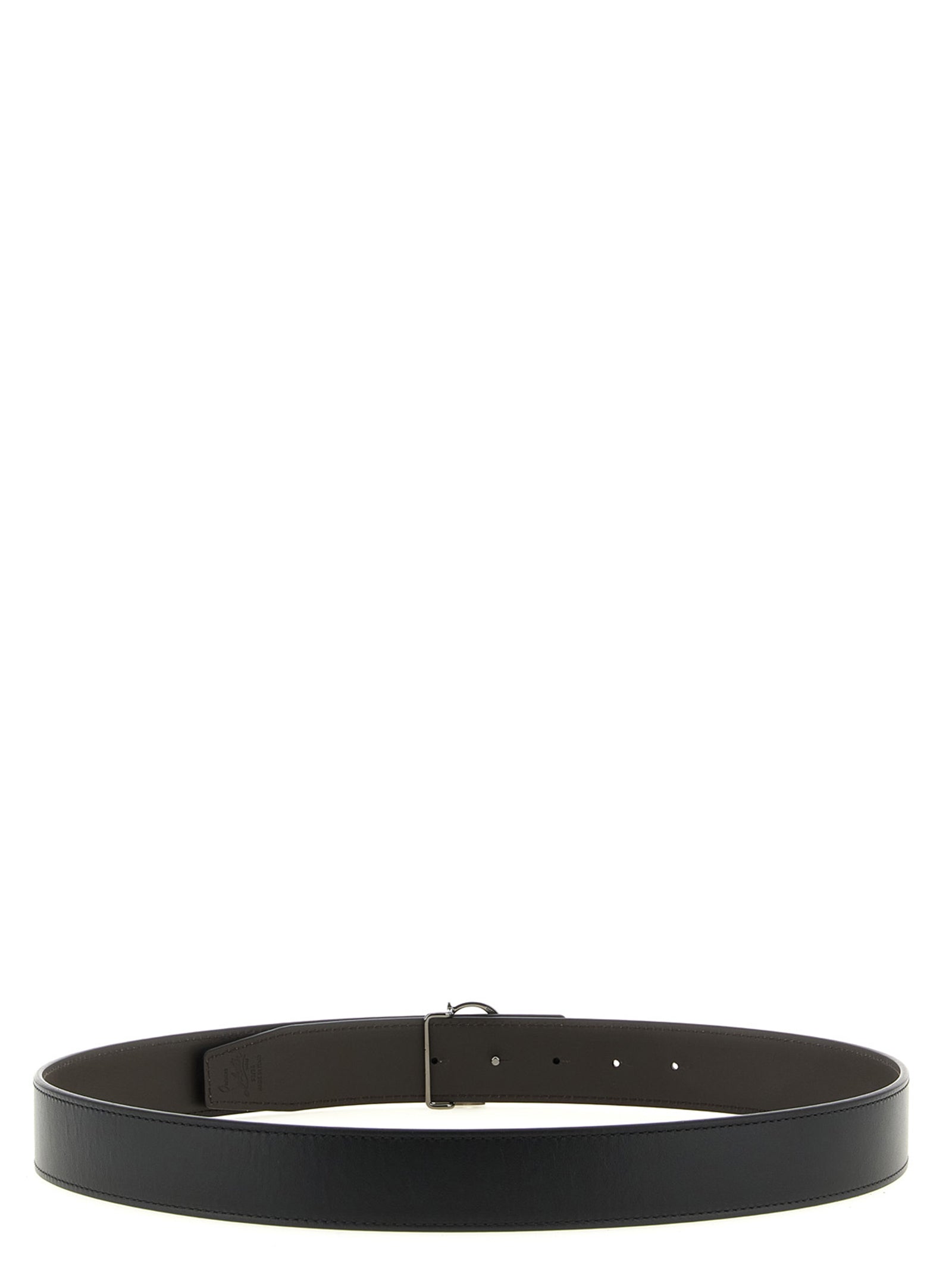 Christian Louboutin Multicolor Calfskin Regular Belt