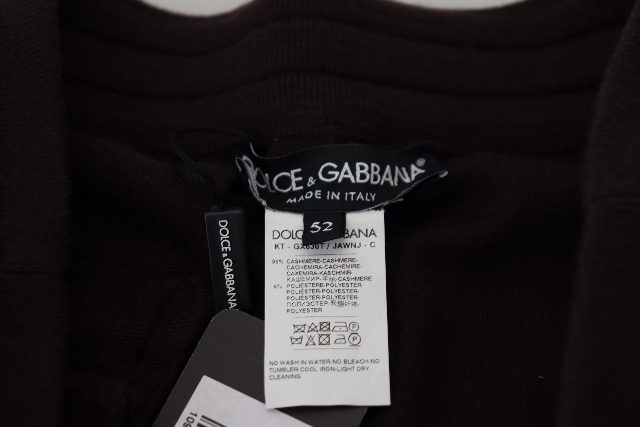 Brown Cashmere Trousers Bottoms Drawstring Pants