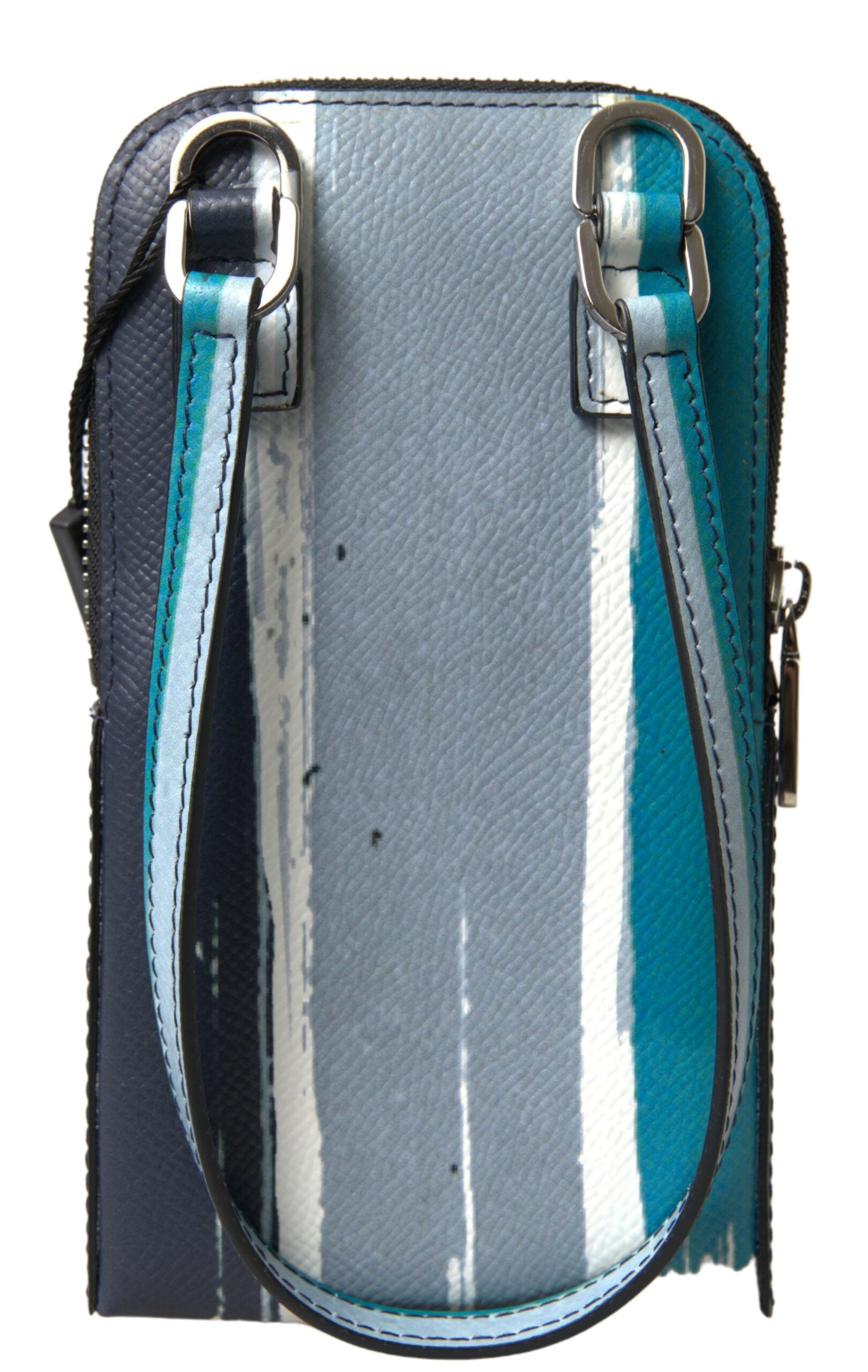 Dolce & Gabbana Blue Leather Phone Bag
