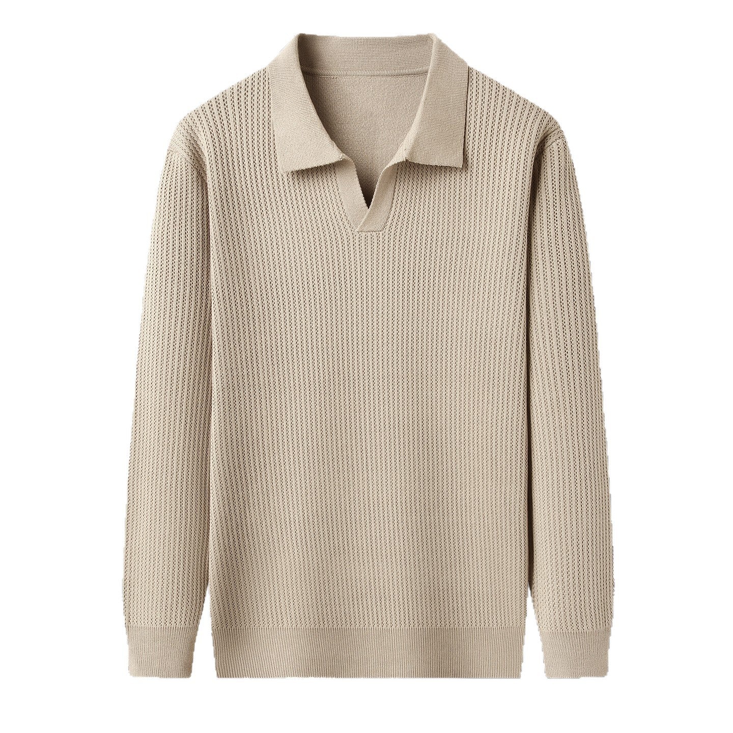 Men's Autumn Simple Casual All-match Loose Inner Wear Bottoming Shirt Sweater Signvm Project