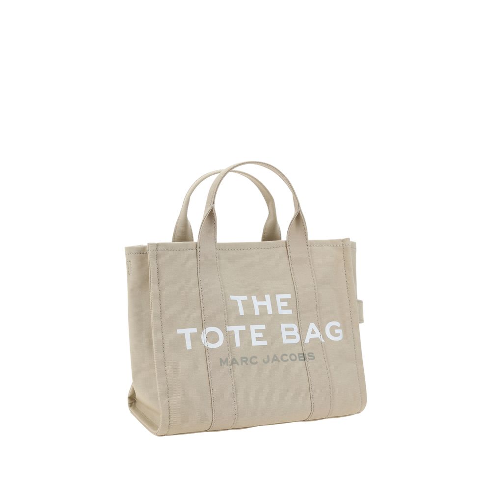 Marc Jacobs Beige Cotton Monogram Tote Bag