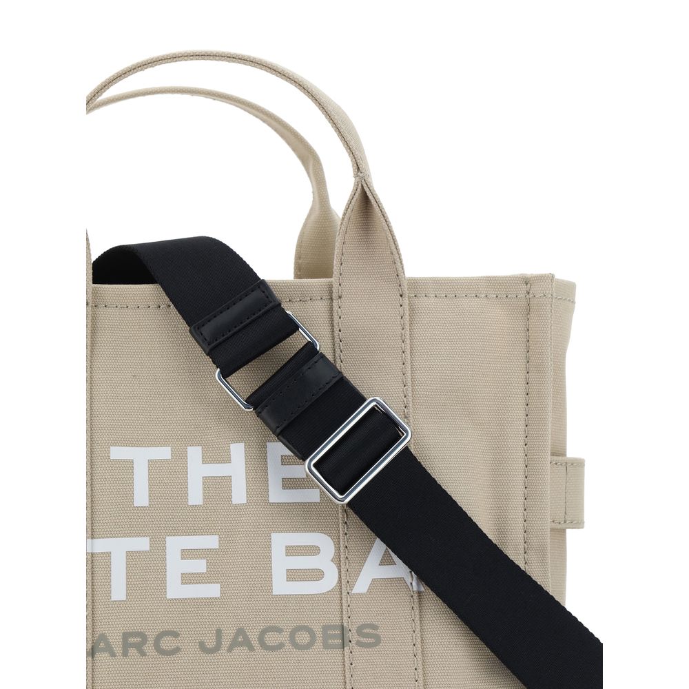 Marc Jacobs Beige Cotton Monogram Tote Bag