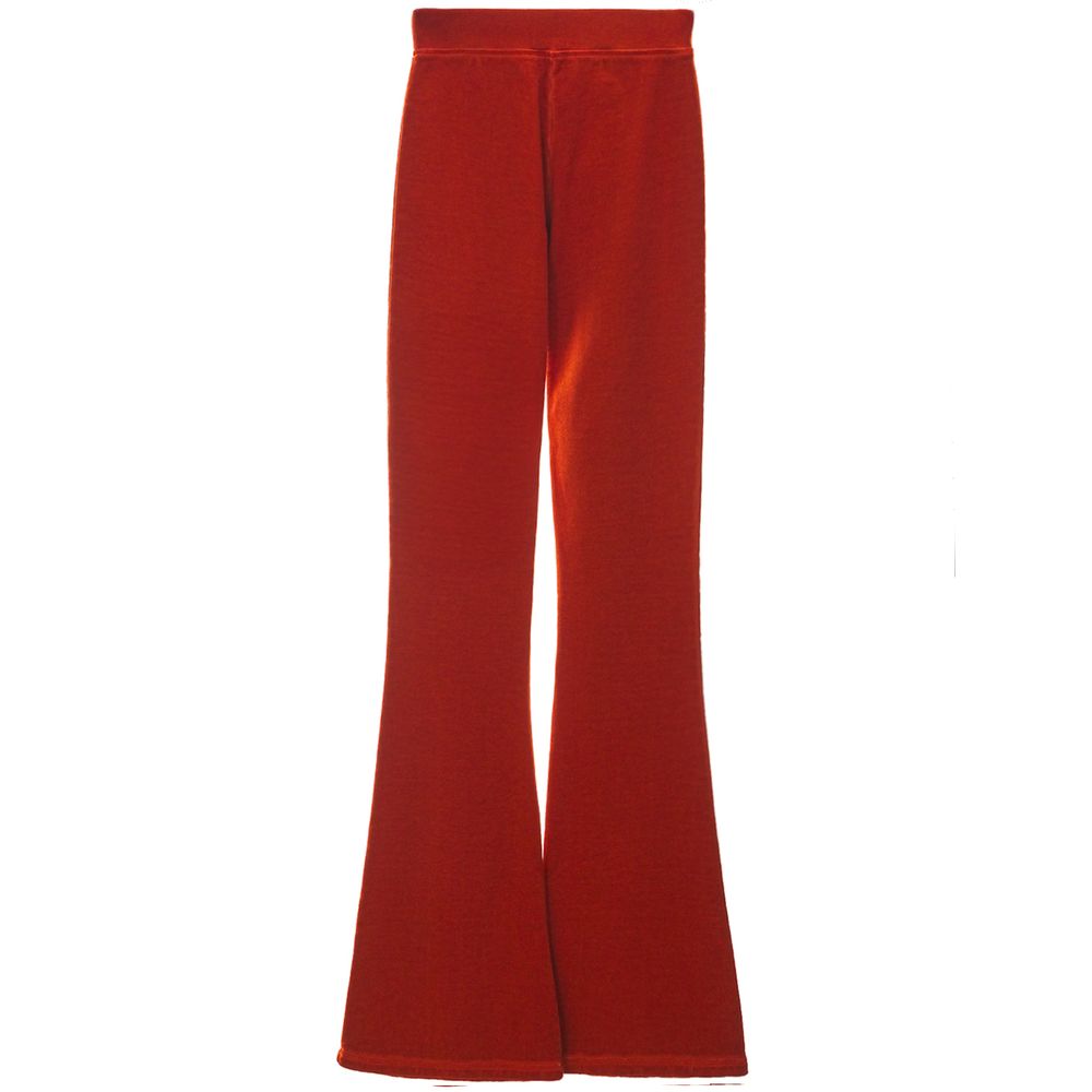 Dsquared2 Red Cotton Athletic Pants