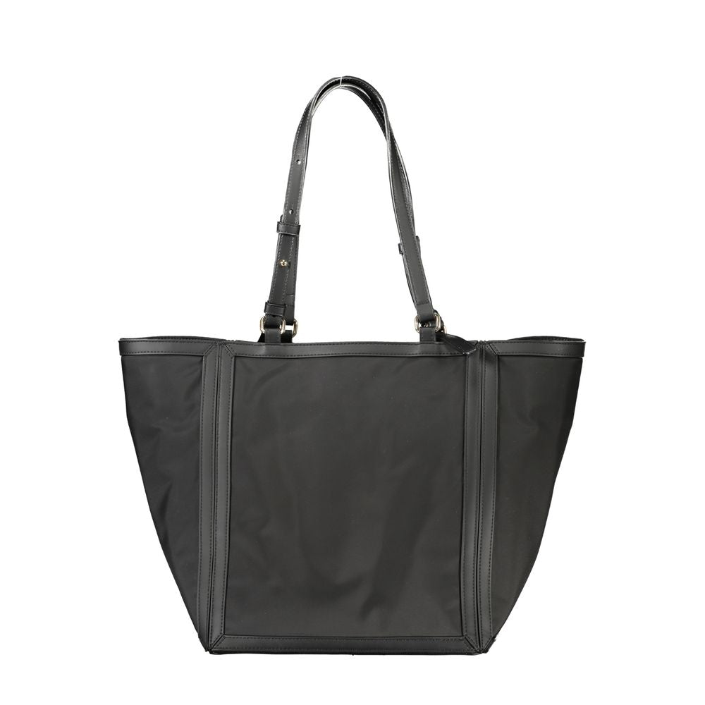 Tommy Hilfiger Black Polyester Shoulder Bag