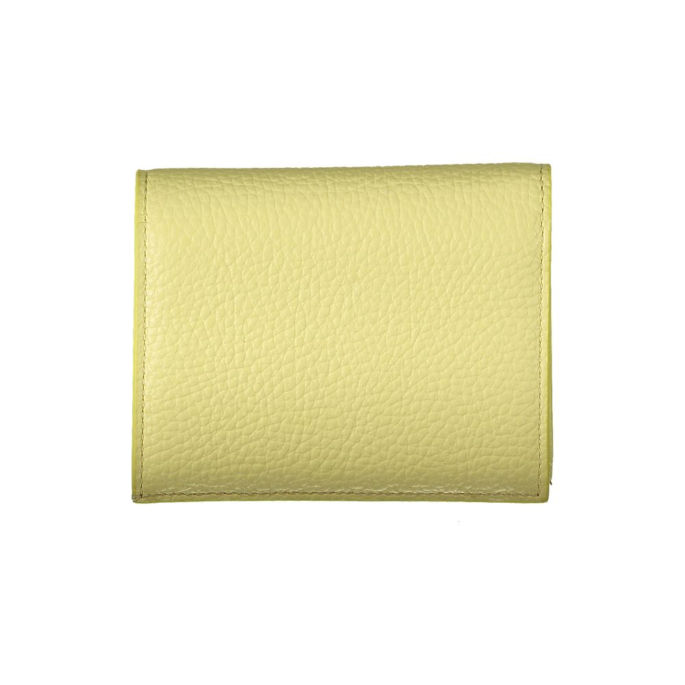 Coccinelle Yellow Leather Woman Wallet