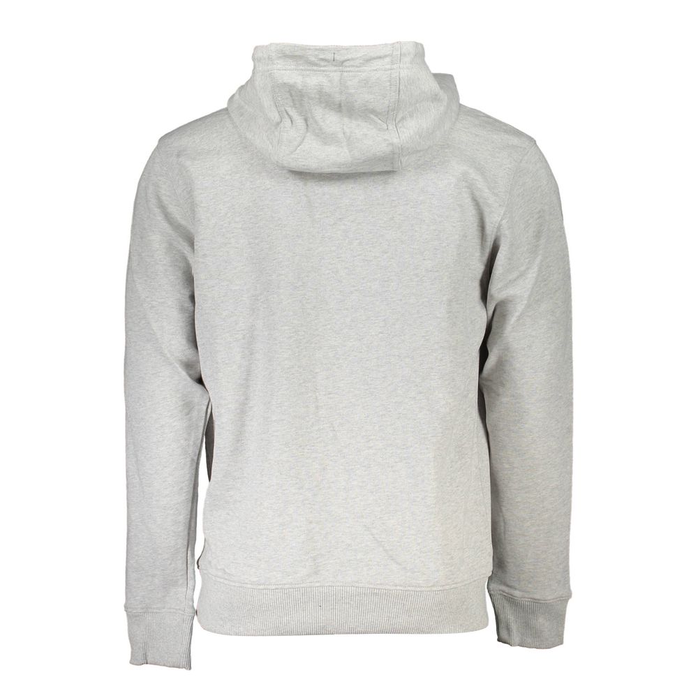 Tommy Hilfiger Grey Cotton Hoodie