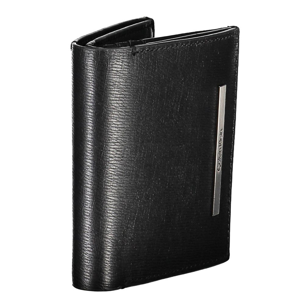Calvin Klein Black Eco Leather Wallet