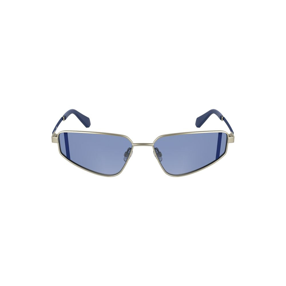 Calvin Klein Silver Metal Sunglasses