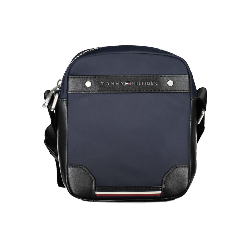 Tommy Hilfiger Blue Recycled Polyester Shoulder Bag