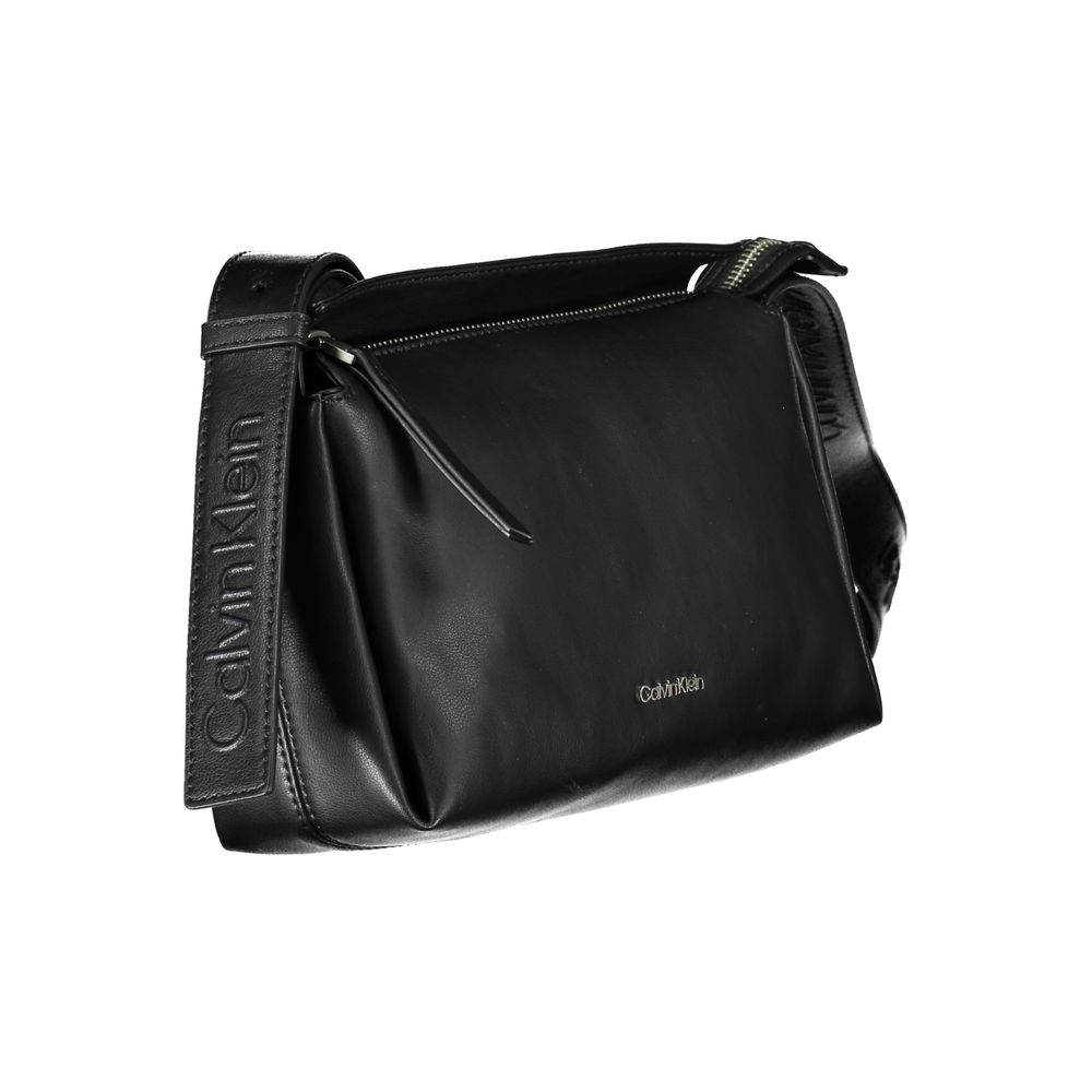 Calvin Klein Black Polyester Shoulder Bag