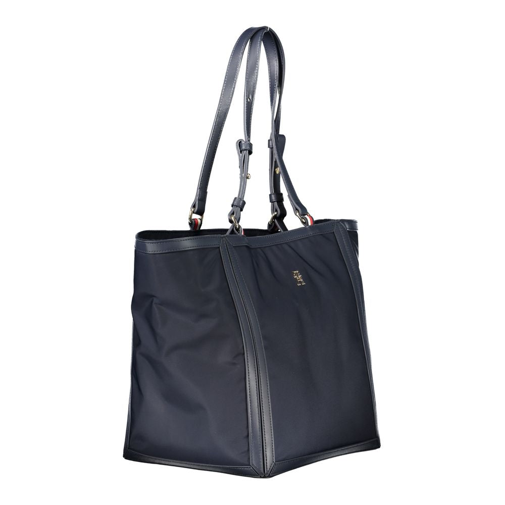 Tommy Hilfiger Blue Recycled Polyester Handbag