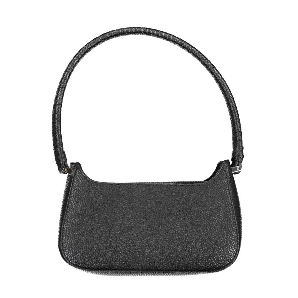 Tommy Hilfiger Black Polyurethane Handbag