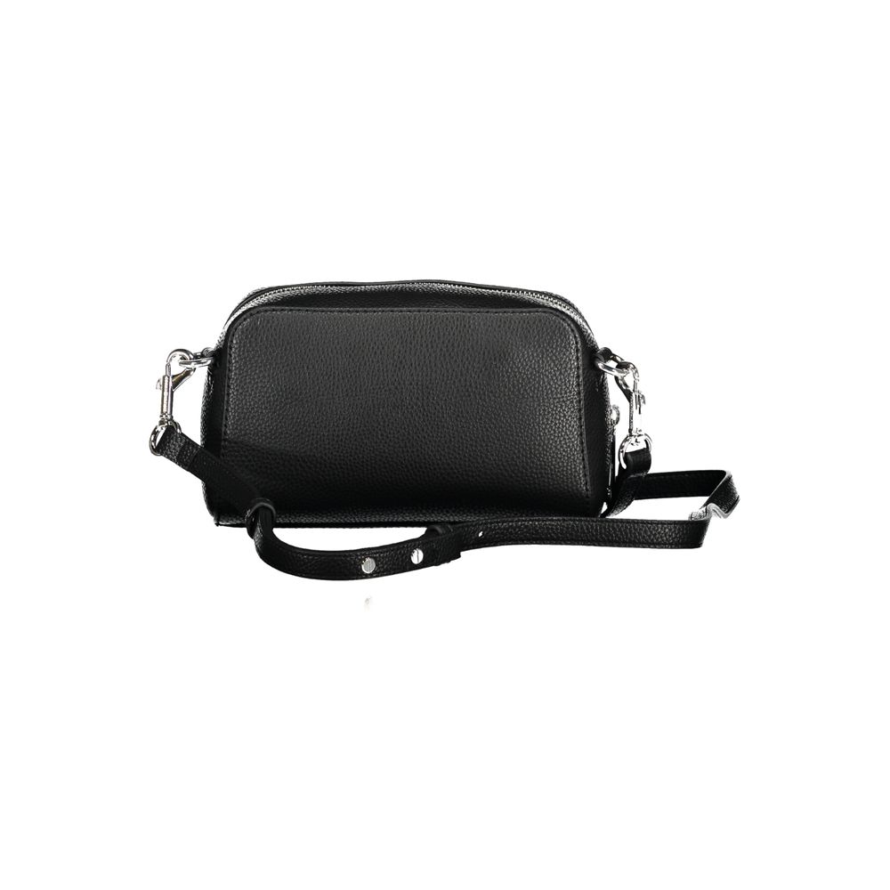 Tommy Hilfiger Black Polyurethane Shoulder Bag