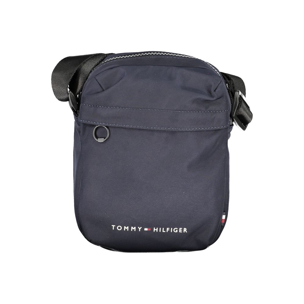 Tommy Hilfiger Blue Recycled Polyester Shoulder Bag