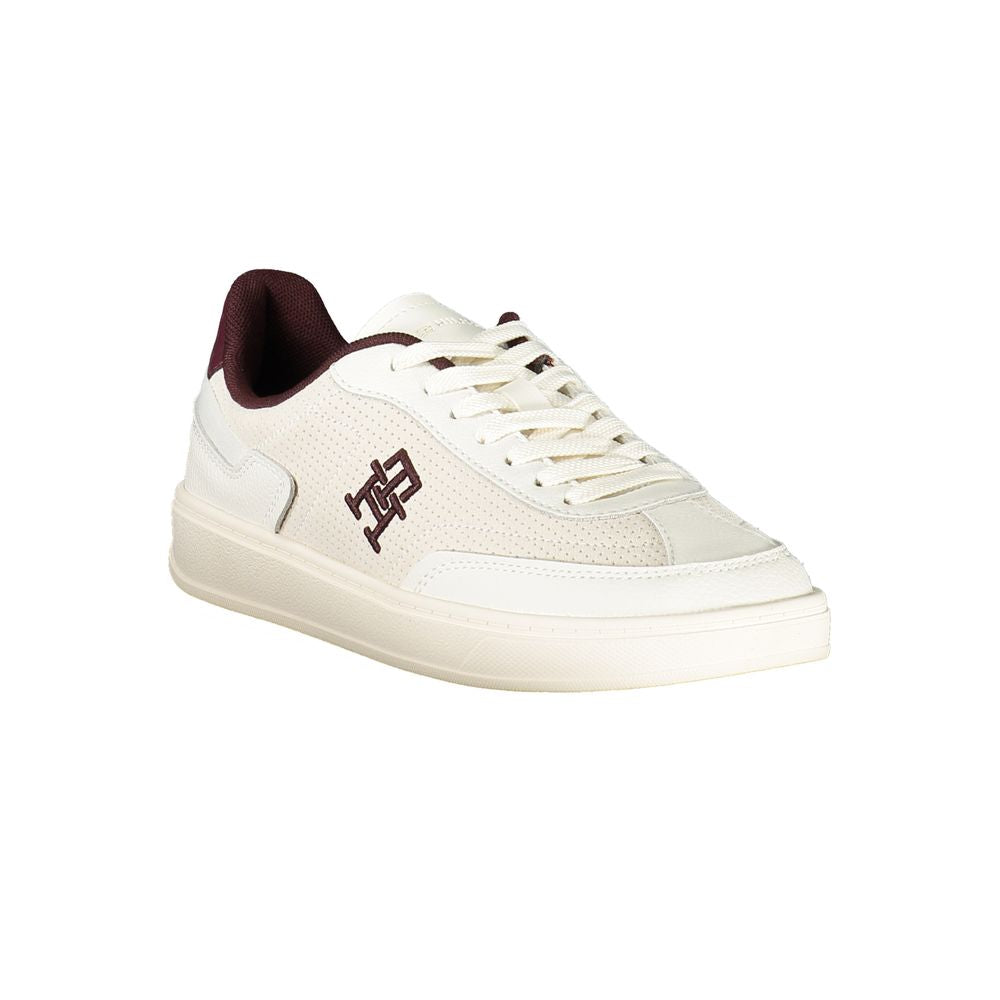 Tommy Hilfiger Beige Polyurethane Sneaker