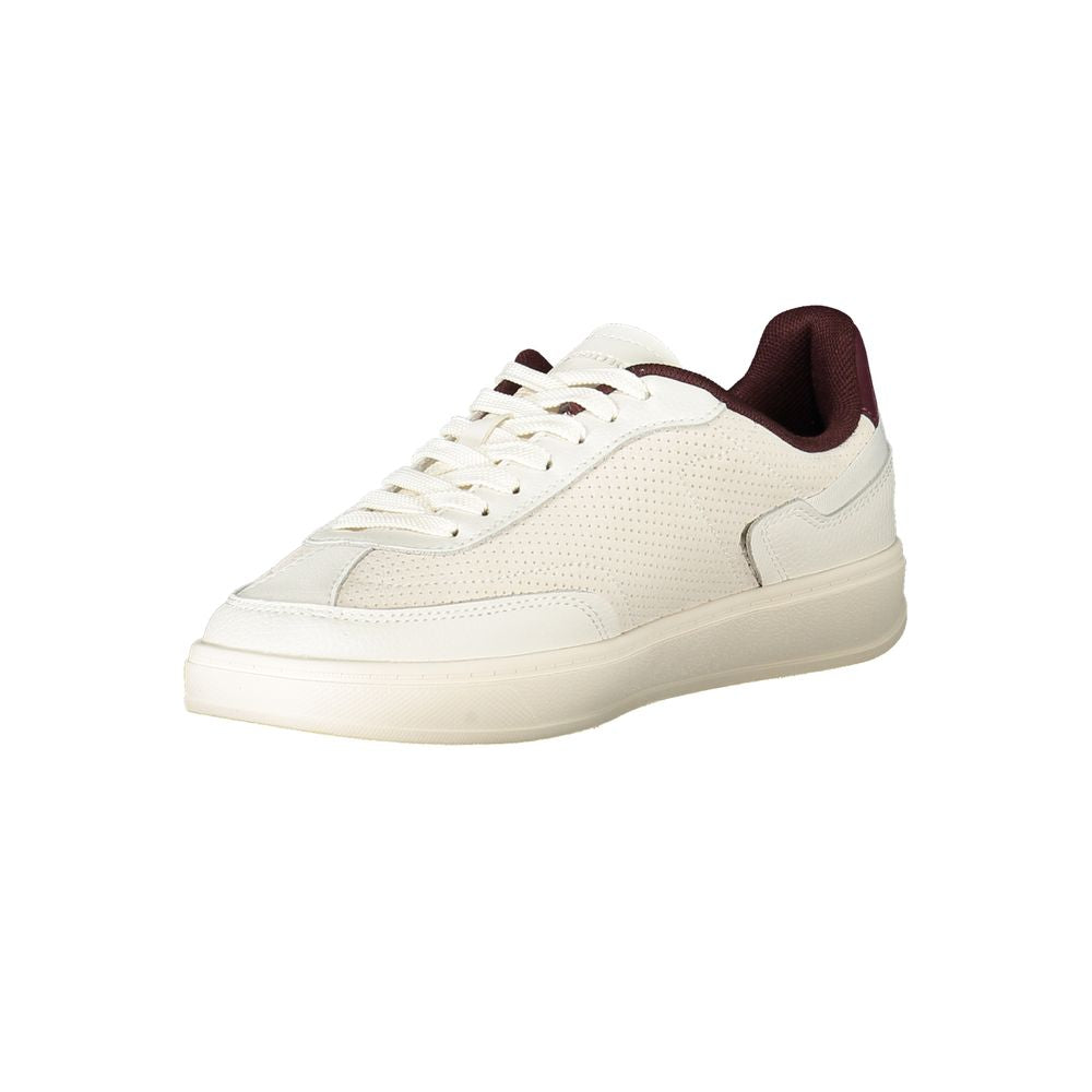 Tommy Hilfiger Beige Polyurethane Sneaker