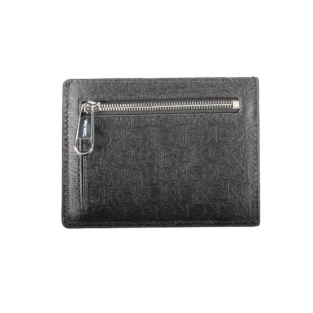 Calvin Klein Black Polyurethane Wallet