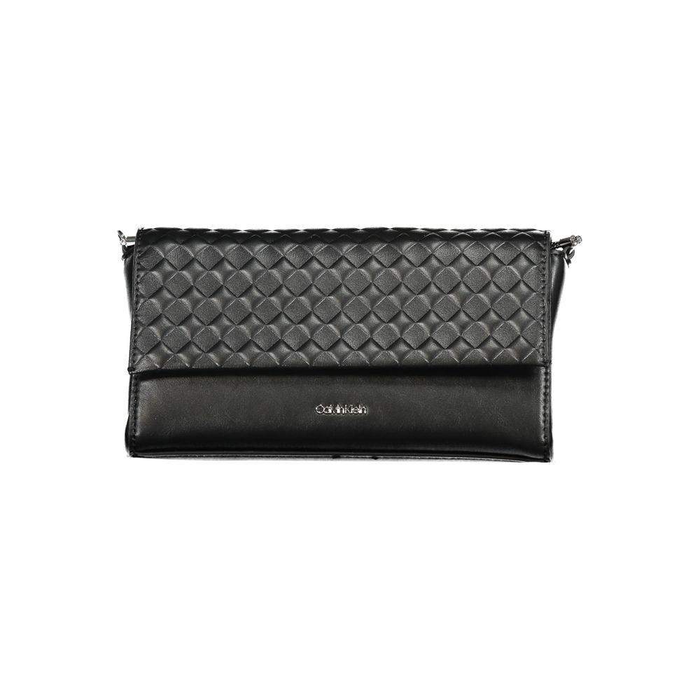 Calvin Klein "Black Polyester Shoulder Bag"
