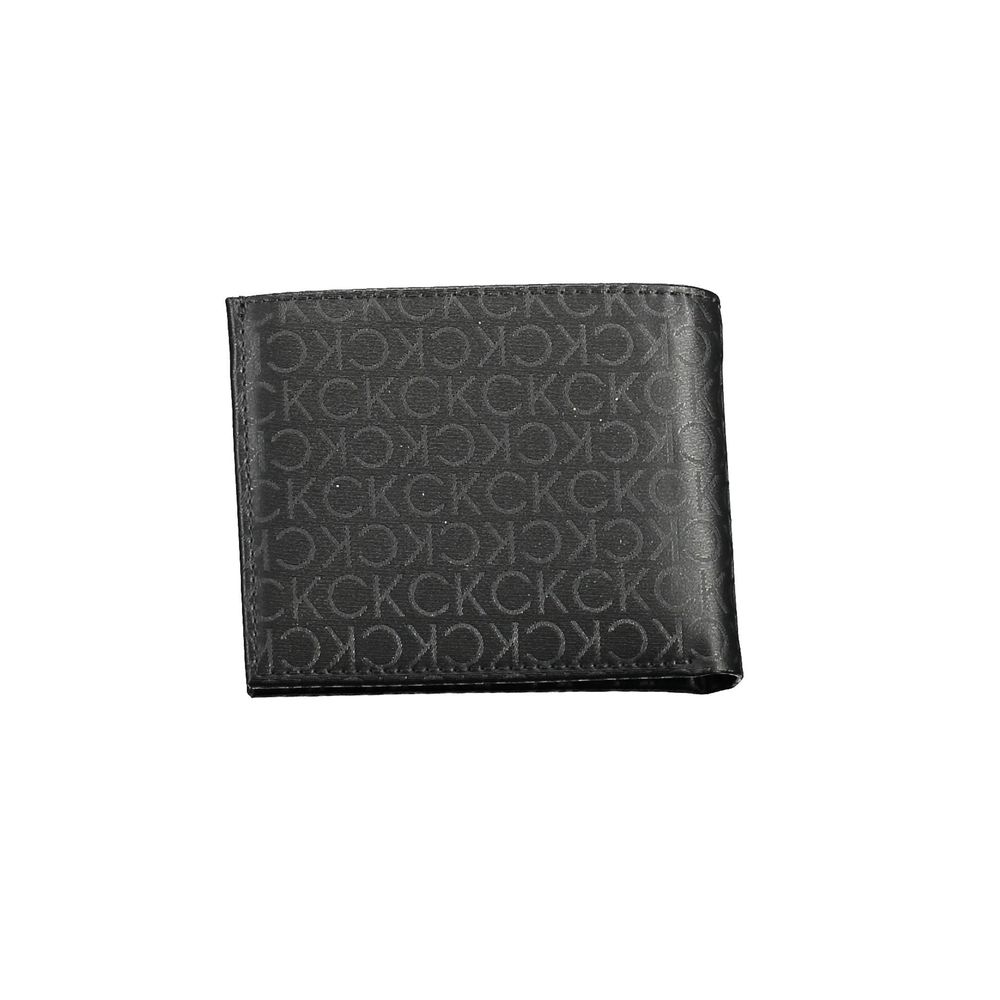 Calvin Klein Black Polyurethane Wallet
