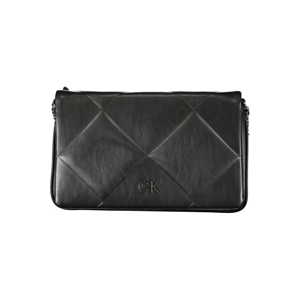 Calvin Klein Black Polyester Shoulder Bag