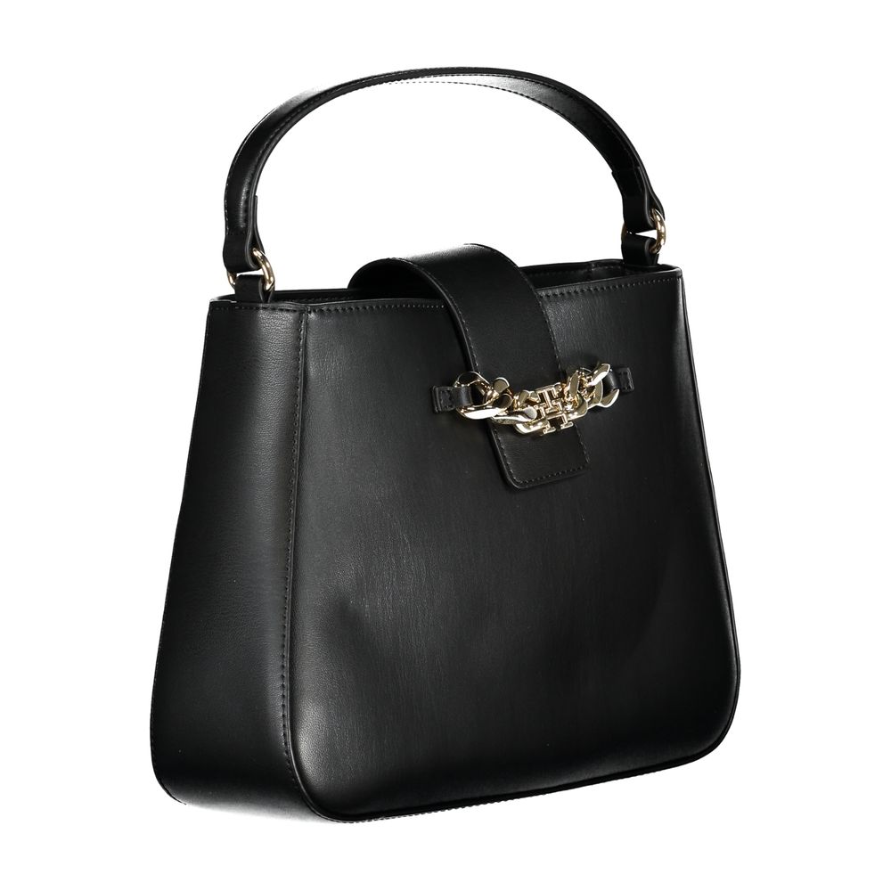 Tommy Hilfiger Black Poliuretano Handbag