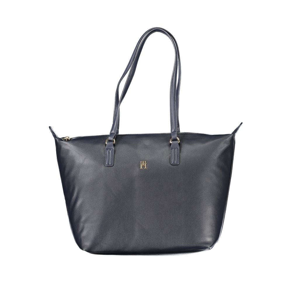 Tommy Hilfiger Blue Polyester Women Handbag