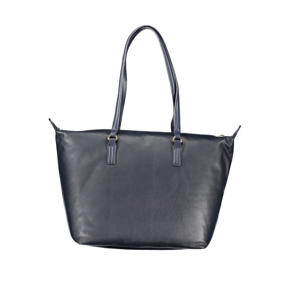 Tommy Hilfiger Blue Polyester Women Handbag